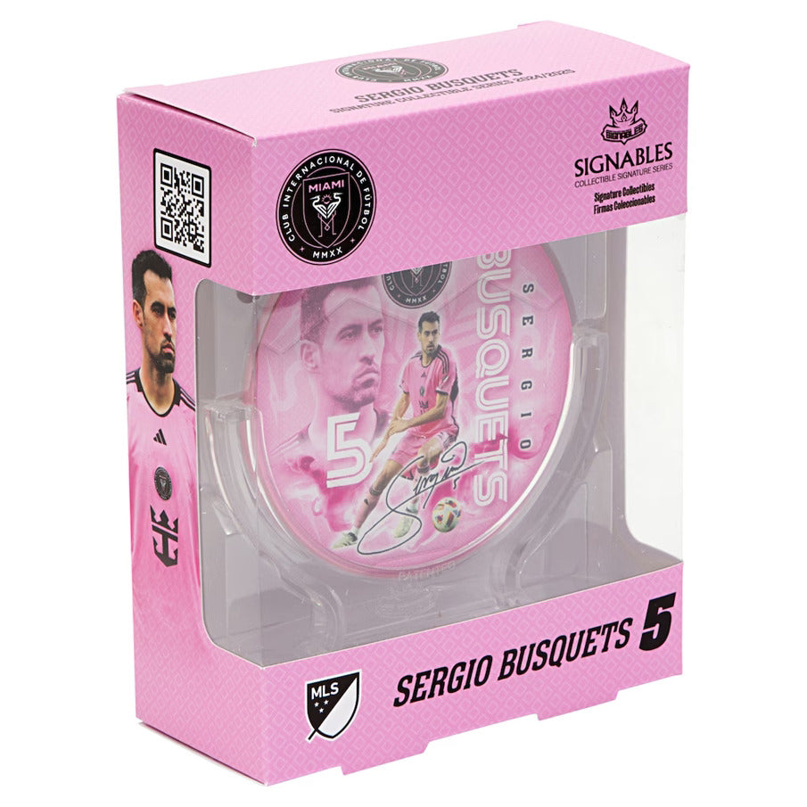 Inter Miami Sergio Busquets #5 Fußball Sammlerstück 14 cm 850056417310