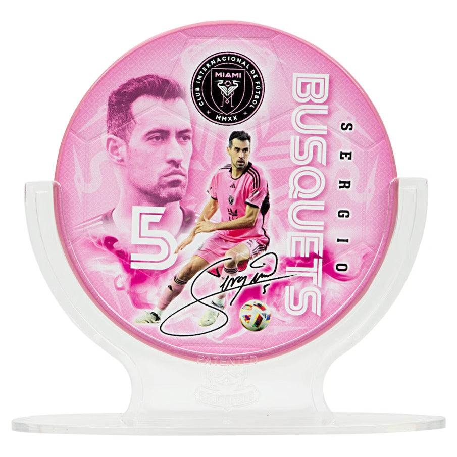 Inter Miami Sergio Busquets #5 Fußball Sammlerstück 14 cm 850056417310