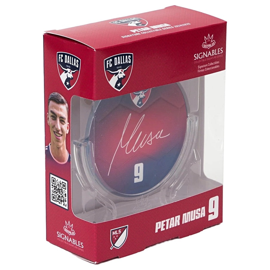 FC Dallas Petar Musa #9 Fußball Sammlerstück 14 cm 850056417365
