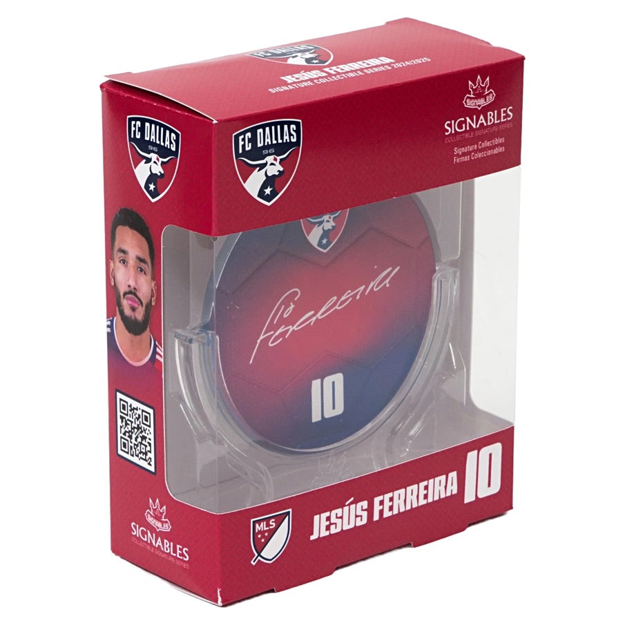 FC Dallas Jesus Ferreira #10 Fußball Sammlerstück 14 cm 850056417372