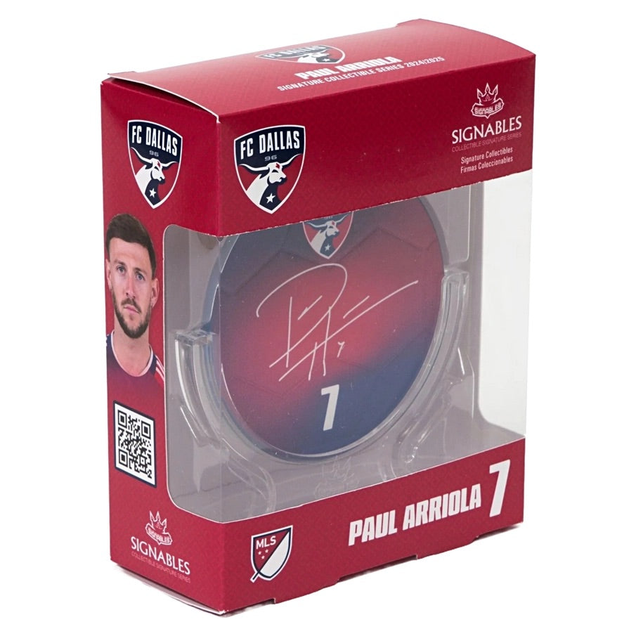 FC Dallas Paul Arriola #7 Fußball Sammlerstück 14 cm 850056417396