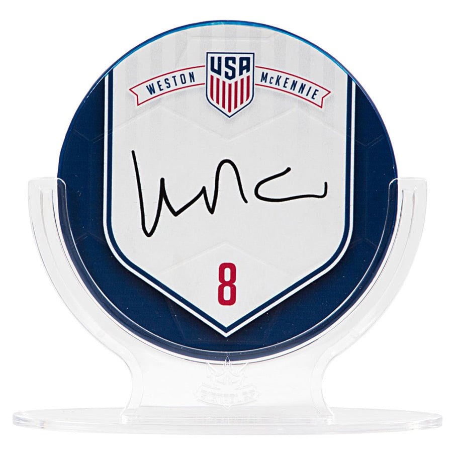 USA Weston McKennie #8 Fußball Sammlerstück 14 cm 850056417846