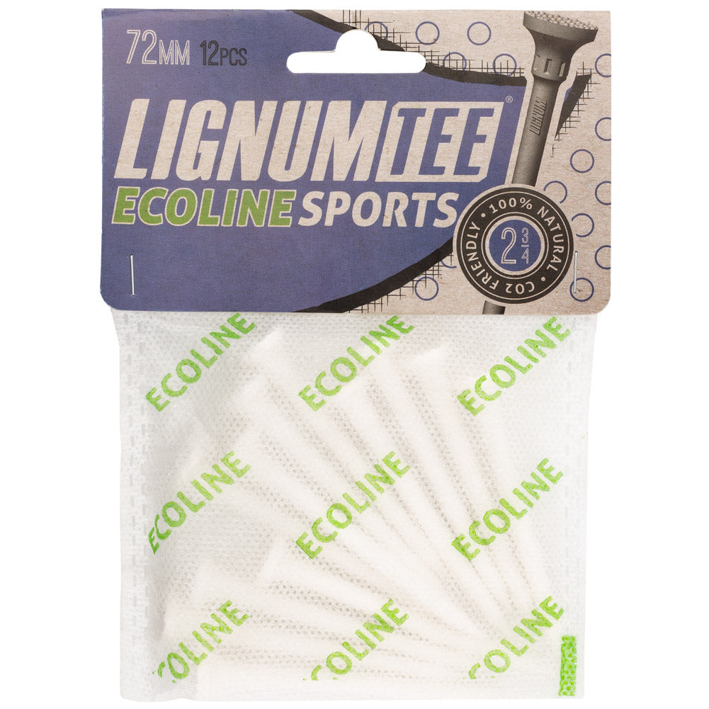 LONGRIDGE Lignum Golf Tees 12 Stück 72 mm