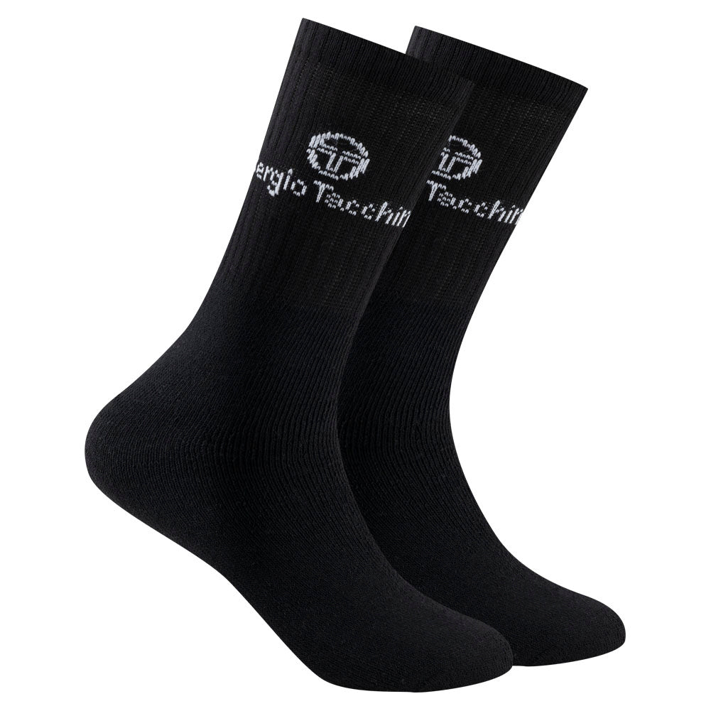 Sergio Tacchini Unisex Tennissocken 3 Paar schwarz 93230732