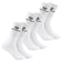 Sergio Tacchini Unisex Tennissocken 3 Paar weiß 93230832 – 39-42