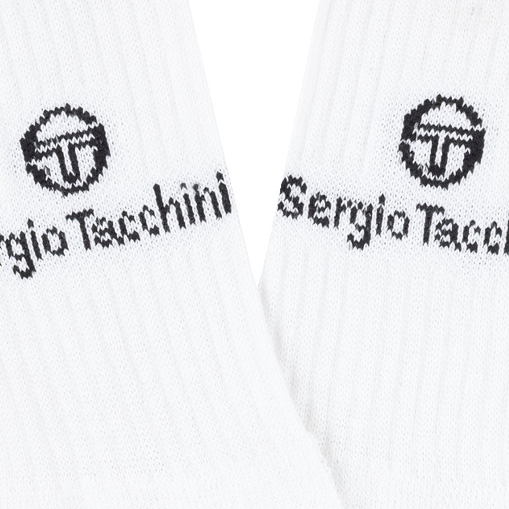 Sergio Tacchini Unisex Tennissocken 3 Paar weiß 93230832