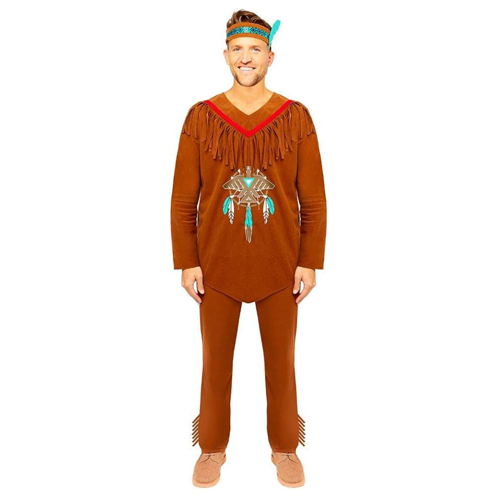 Ureinwohner Amerikas Herren Kostüm 990708