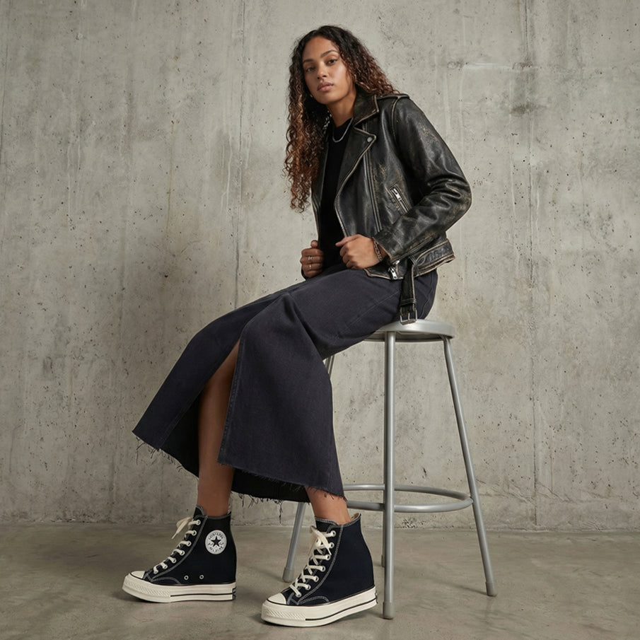 Converse Chuck 70 Wedge Hi Damen Sneaker A12563C