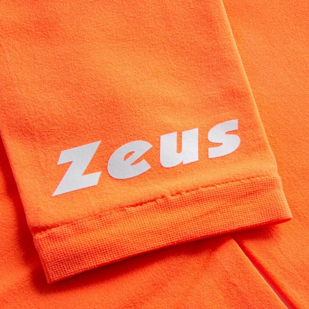 Zeus Manicotti a compressione bandaggio gomito neon arancione