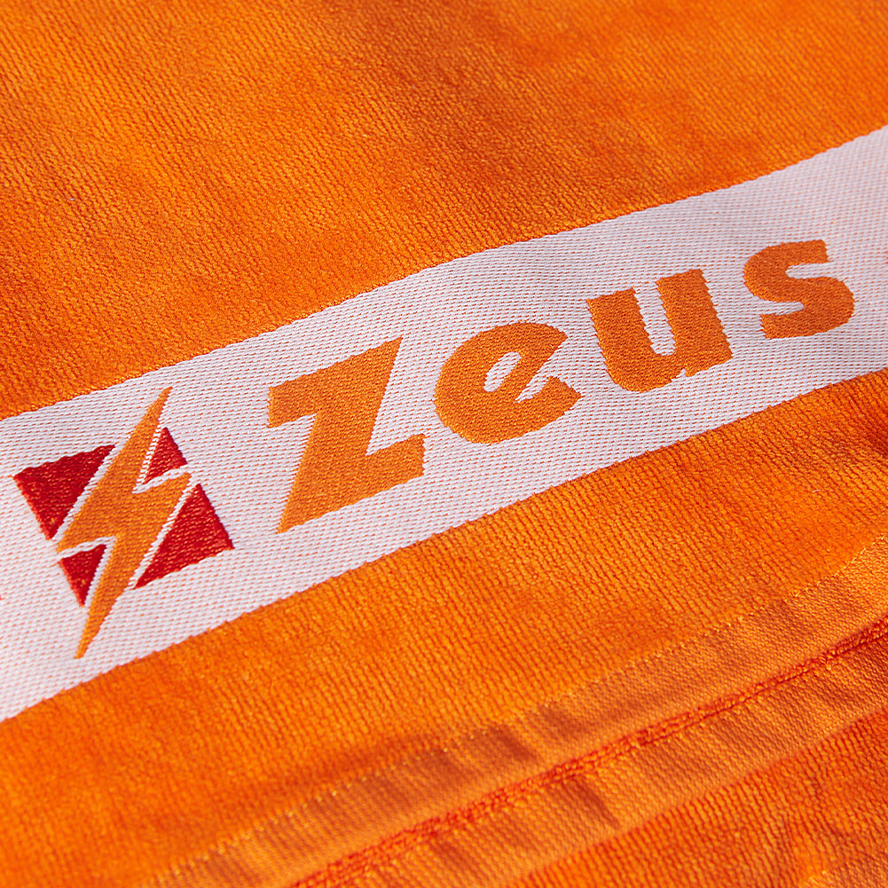 Zeus Asciugamano di cotone 155 x 100 cm arancione