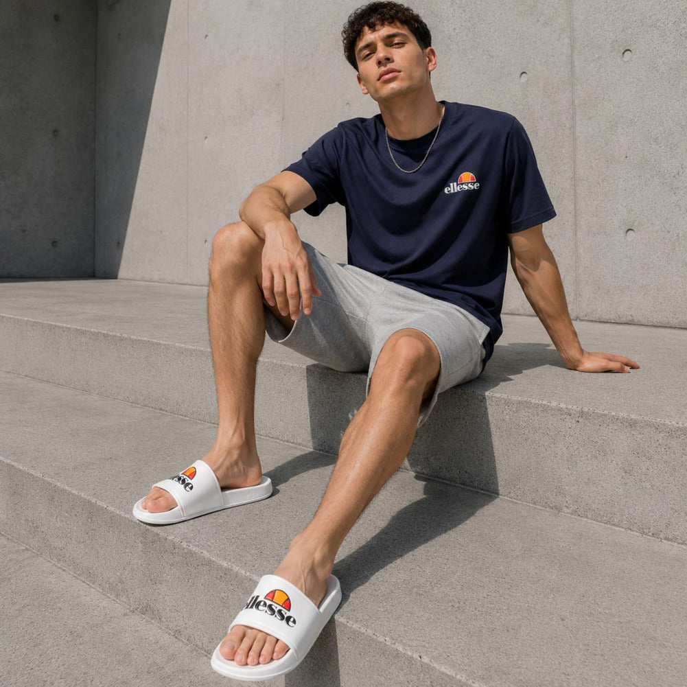 ellesse Slider Herren Badelatschen weiß Adelaide-White