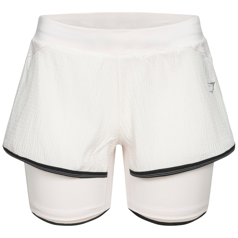 Gymshark Speed 2-in-1 Damen Shorts B2A5H-WBBB-BZ1