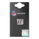 New York Giants NFL Bandiere di metallo distintivo pin BDNFLCRSNG – Einheitsgröße