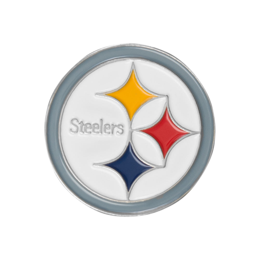 Pittsburgh Steelers NFL Bandiere di metallo distintivo pin BDNFLCRSPS