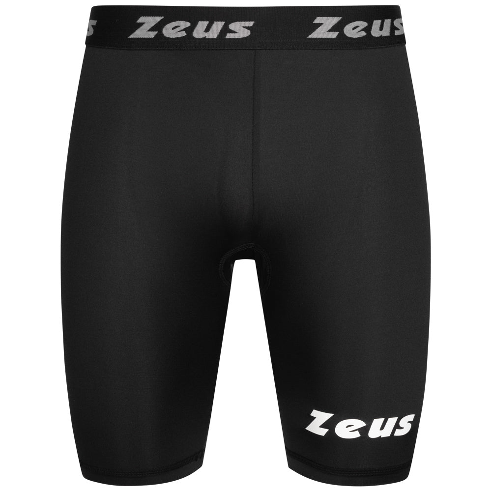 Zeus Bermuda Elastic Pro Uomo Leggings sportivi nero