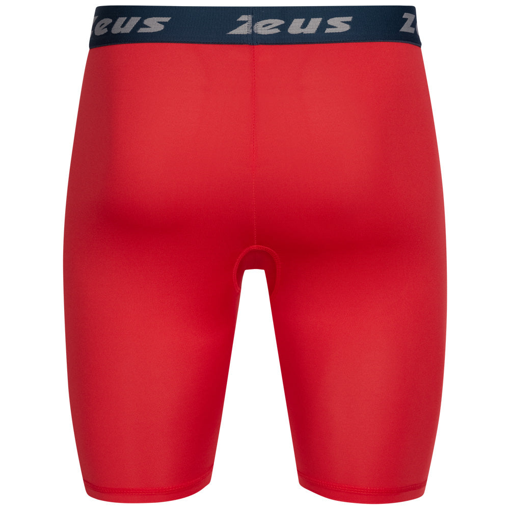 Zeus Bermuda Elastic Pro Uomo Leggings sportivi rosso