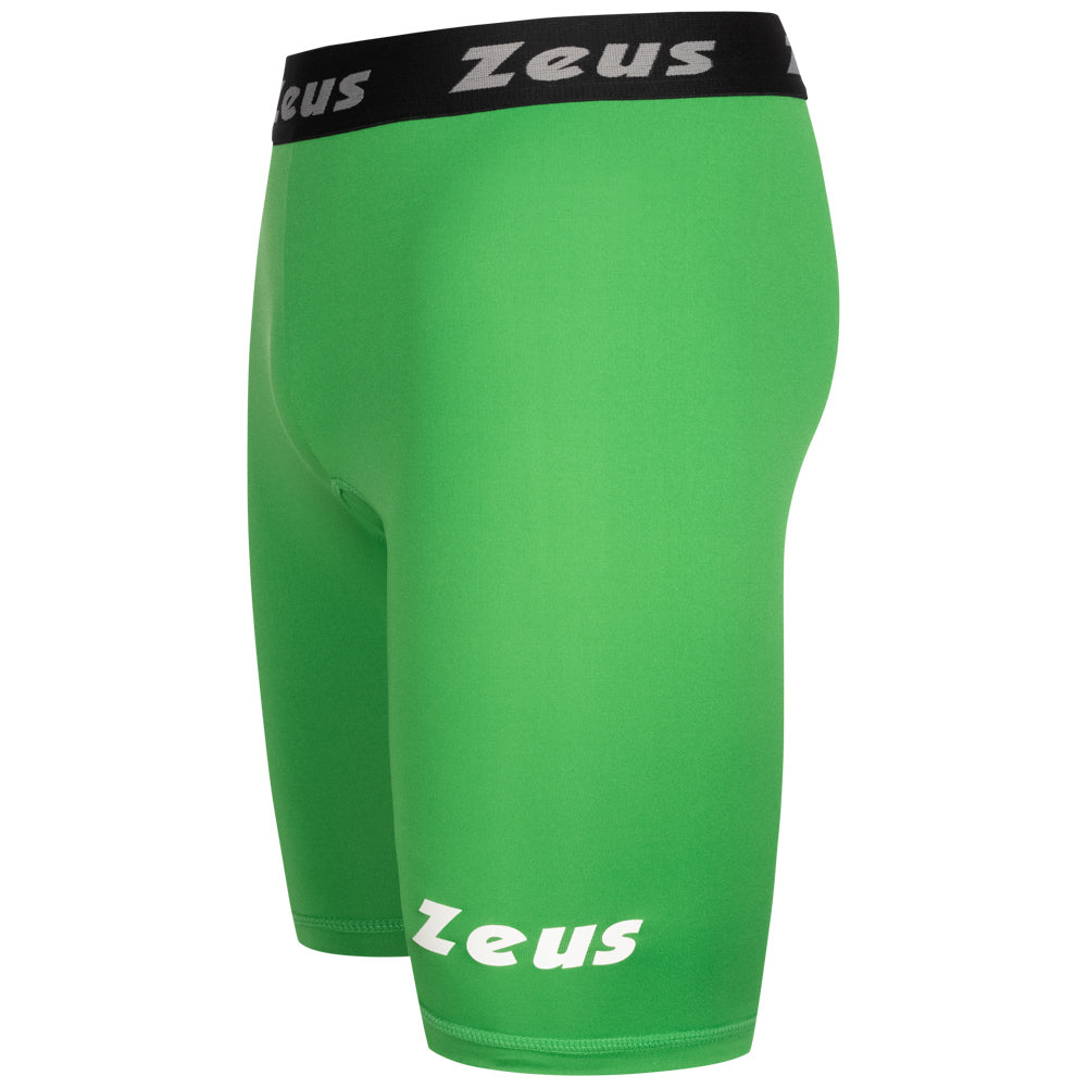 Zeus Bermuda Elastic Pro Uomo Leggings sportivi verde