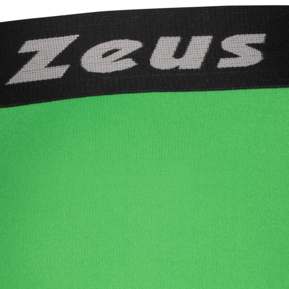 Zeus Bermuda Elastic Pro Uomo Leggings sportivi verde