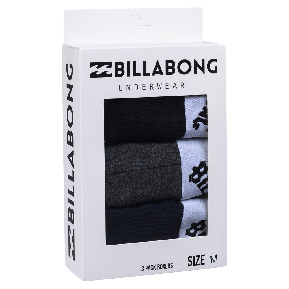 Billabong Herren Boxershorts 3er-Pack BG-04