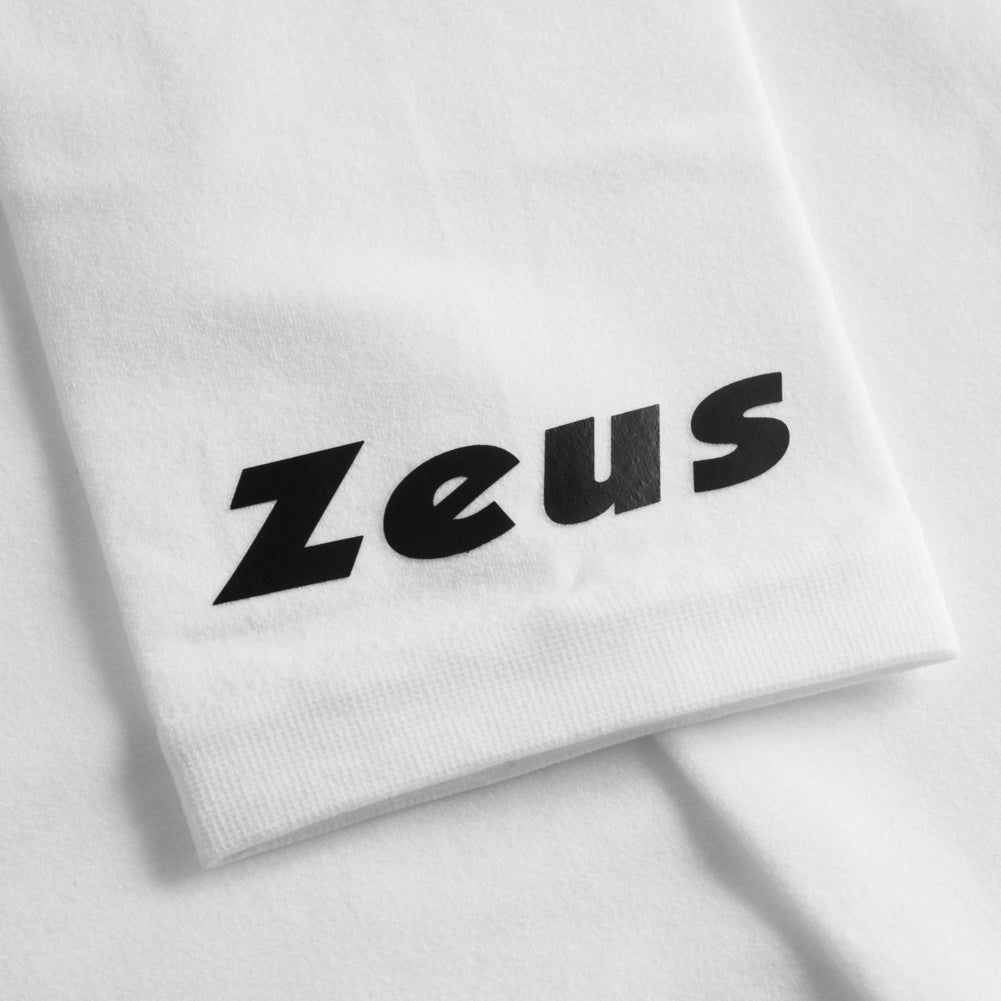 Zeus Manicotti a compressione bandaggio gomito bianco
