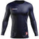 Zeus Fisiko Baselayer Maglietta aderente a maniche lunghe blu marino – S