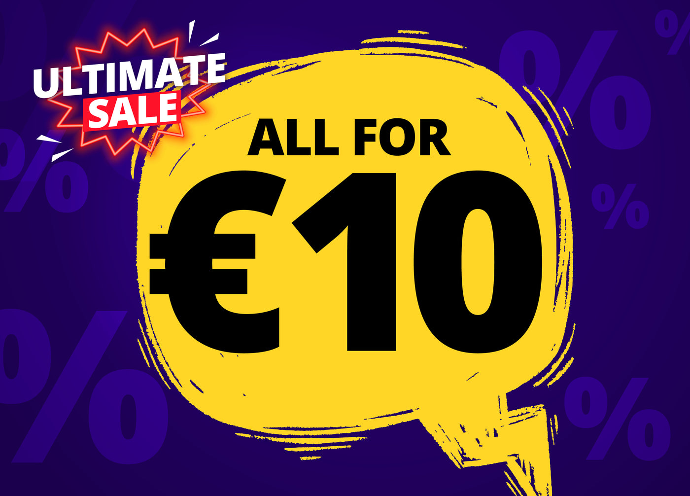 ULTIMATE SALE Alles für 10€