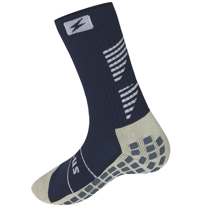 Zeus calze da allenamento professionali antiscivolo Navy