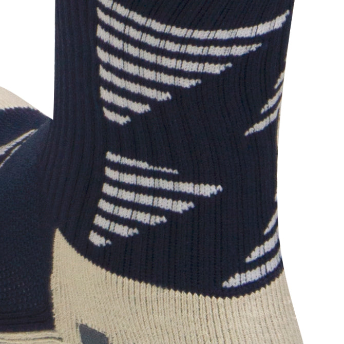 Zeus calze da allenamento professionali antiscivolo Navy