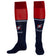 Zeus Calza United Calzettoni da calcio rosso navy – 40-46