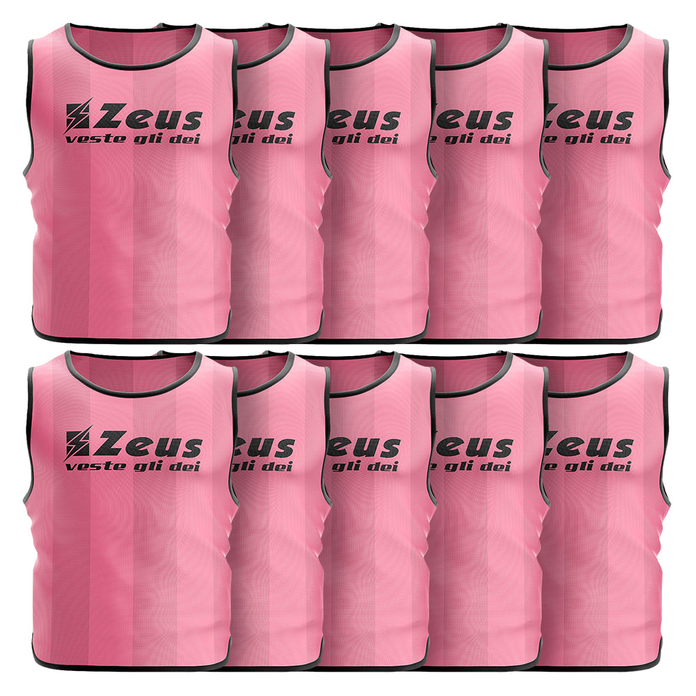 Zeus Set da 10 Pettorina rosa