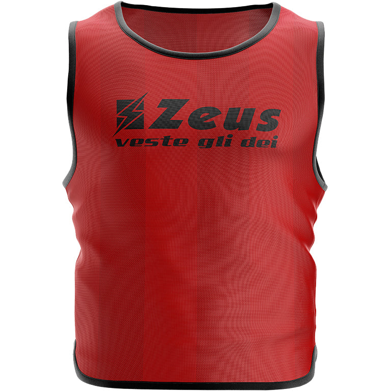 Zeus Set da 10 Pettorina allenamento rossa