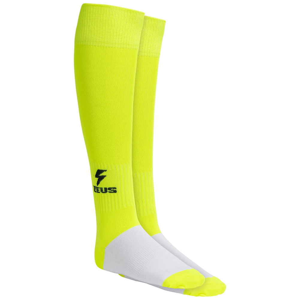 Zeus Calza Energy Calzettoni da calcio giallo neon