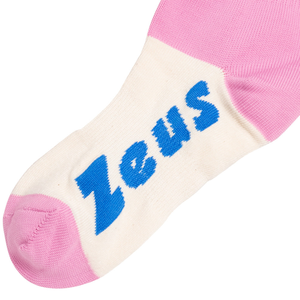 Zeus Calza Energy Calzettoni da calcio rosa