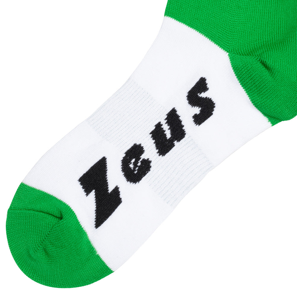 Zeus Calza Energy Calzettoni da calcio verde