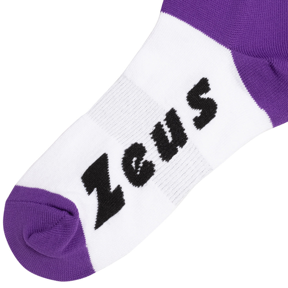 Zeus Calza Energy Calzettoni da calcio viola