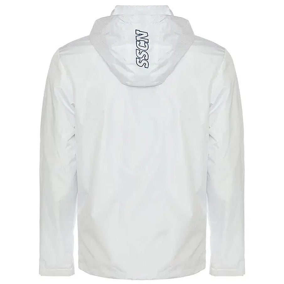 SSC Neapel EA7 Emporio Armani Waterproof Herren Jacke EASSCN24T08-100-WHITE