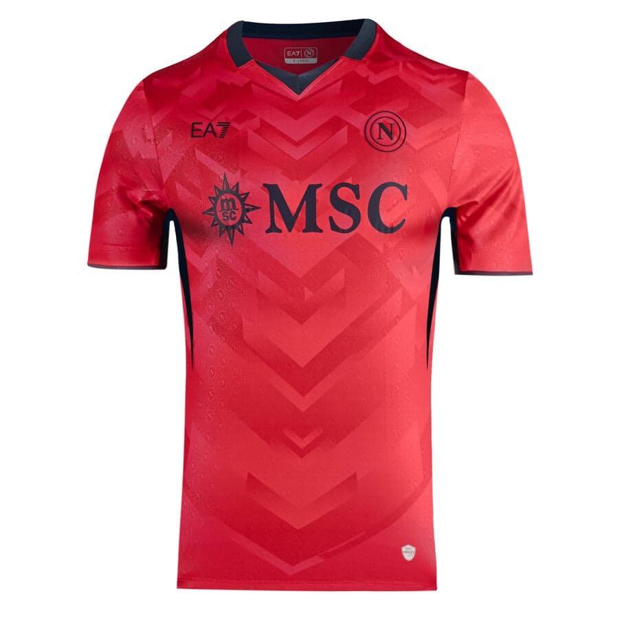 SSC Neapel EA7 Emporio Armani Authentic Herren Trikot EASSCN25G09