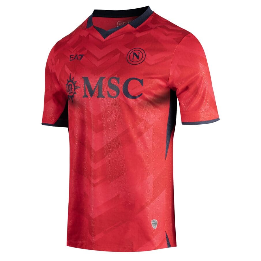 SSC Neapel EA7 Emporio Armani Authentic Herren Trikot EASSCN25G09