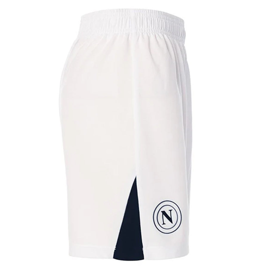 SSC Neapel EA7 Emporio Armani Herren Auswärts Shorts EASSCN25G13-WHITE-NAVY