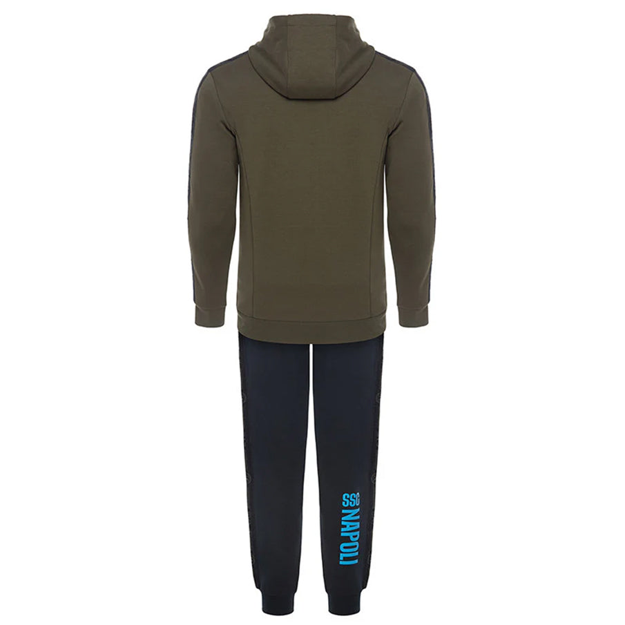 SSC Neapel EA7 Emporio Armani Herren Jogginganzug EASSCN25R09-OLIVE-710