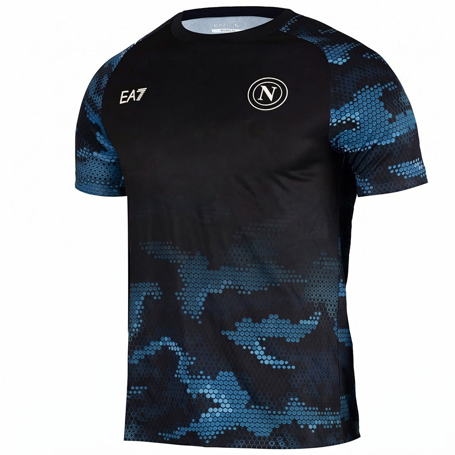 SSC Neapel EA7 Emporio Armani Herren Training Trikot EASSCN25T02K-BLU