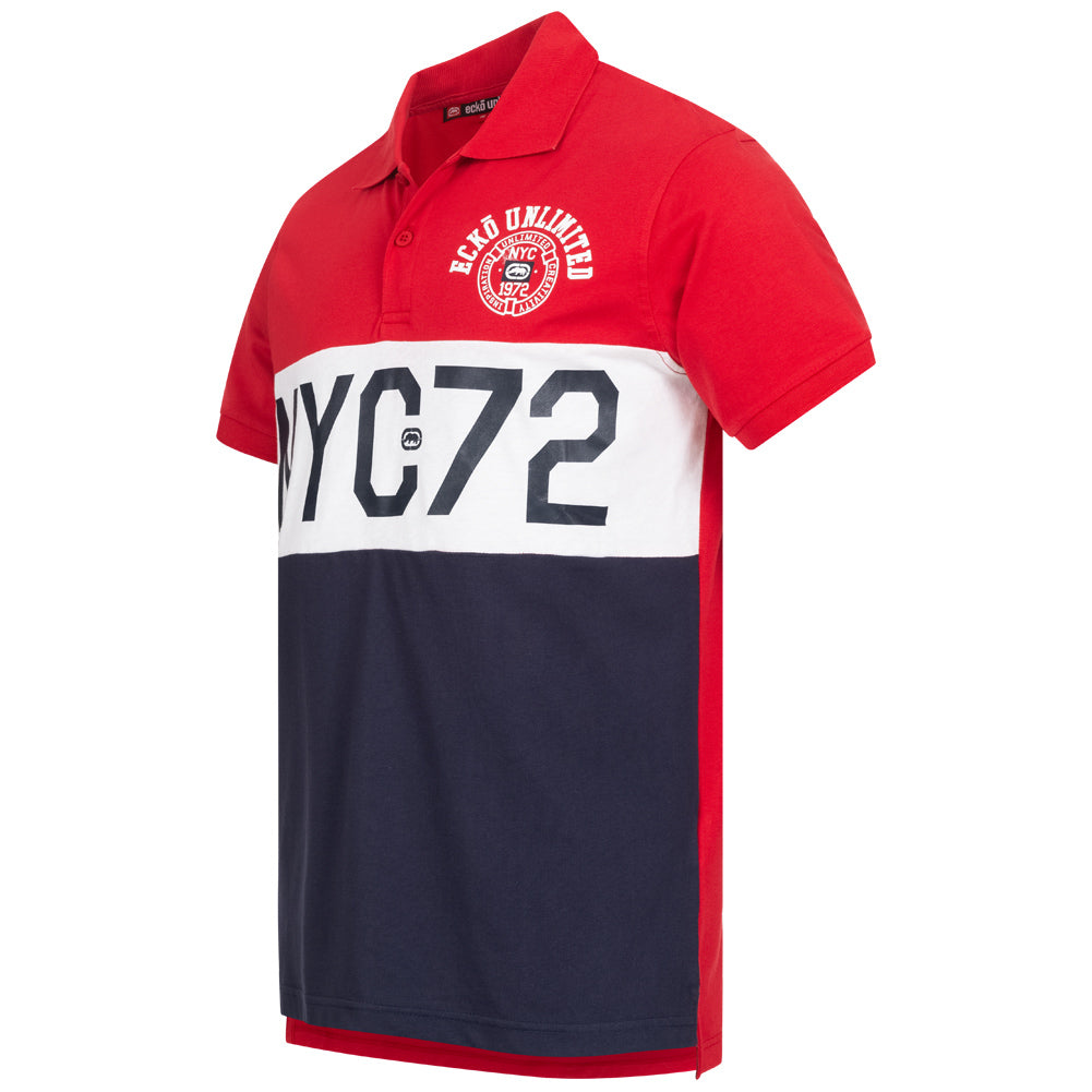 Ecko Unltd. Premium Uomo Polo EFM04794-ROSSO