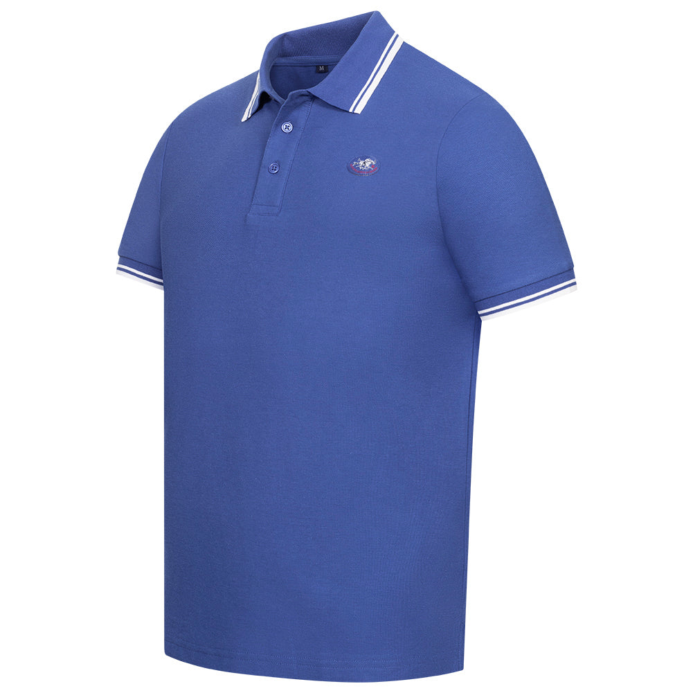EUROPEAN POLO CHAMP Herren Polo-Shirt EPCPOLOS-BLAU