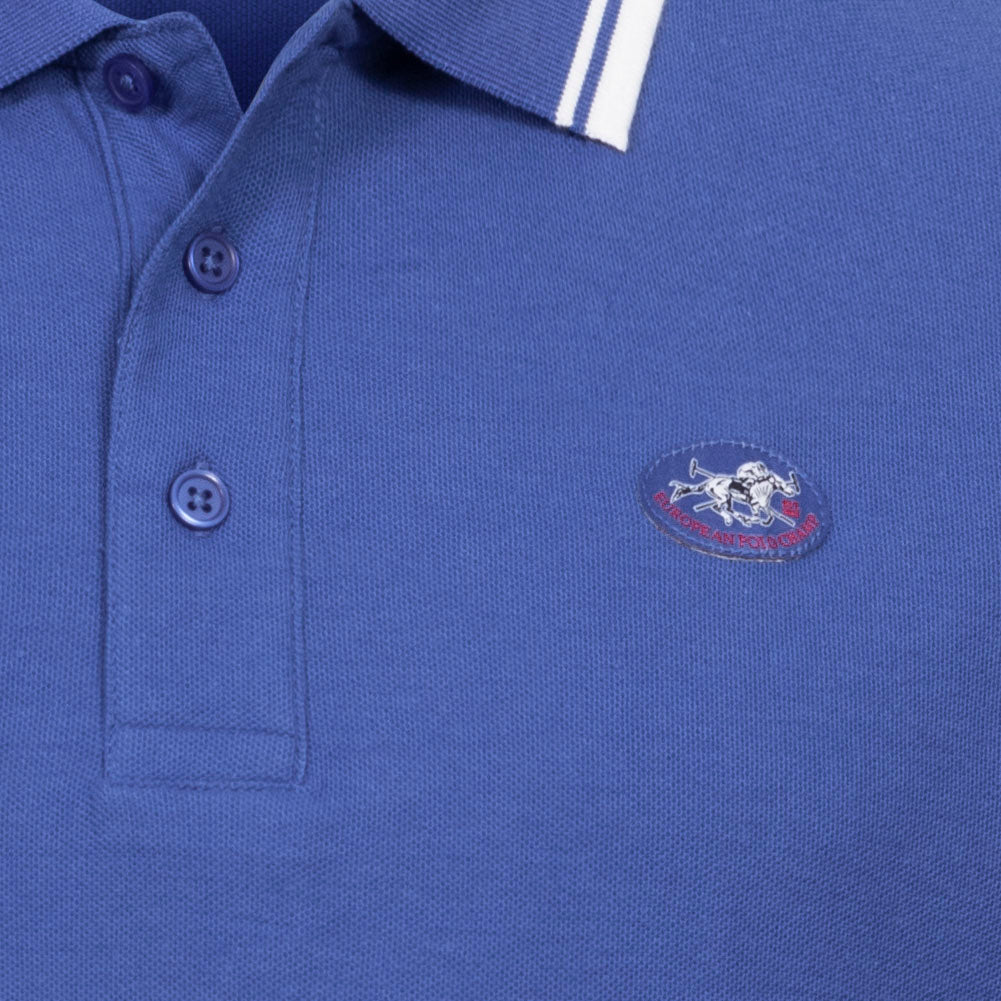 EUROPEAN POLO CHAMP Herren Polo-Shirt EPCPOLOS-BLAU