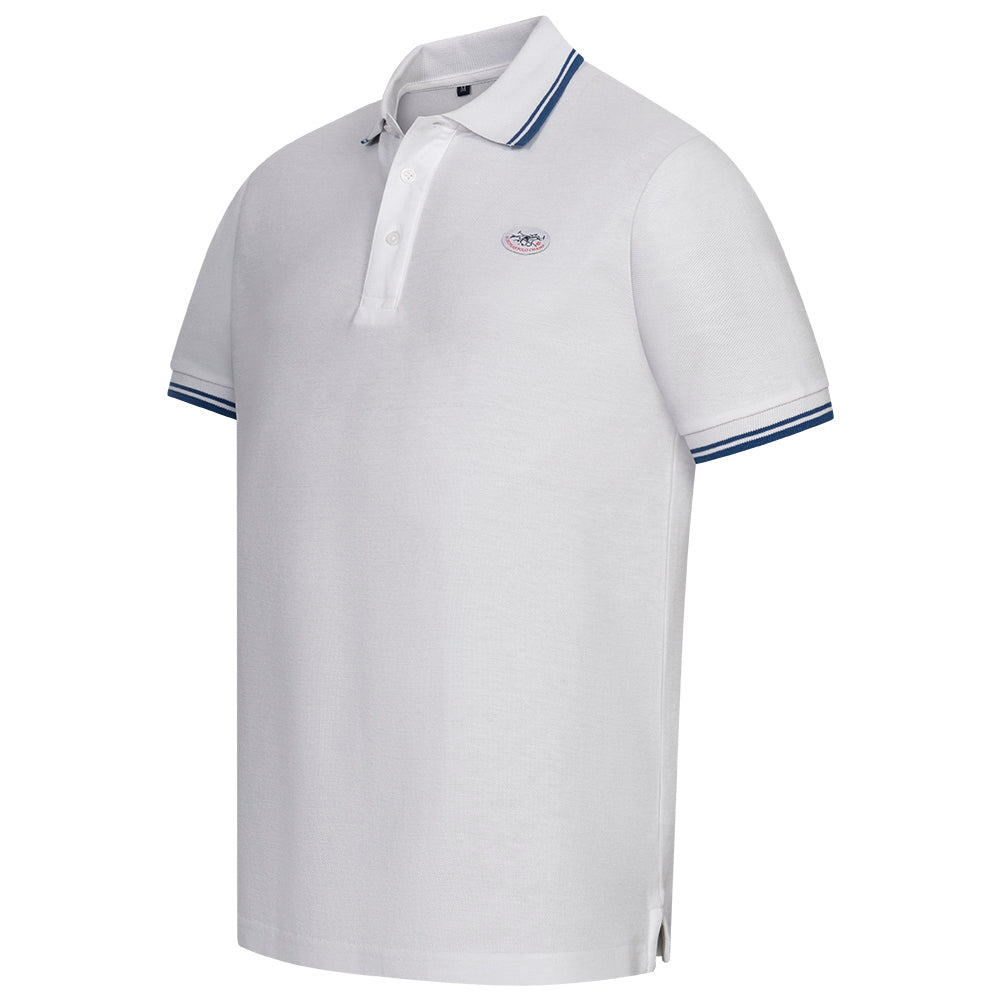 EUROPEAN POLO CHAMP Herren Polo-Shirt EPCPOLOS-WEISS