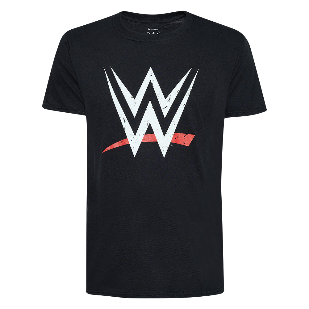 WWE Logo Wrestling Herren T-Shirt FBMTS224BLK
