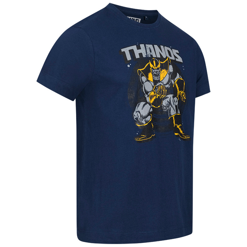 THANOS STANCE MARVEL Herren T-Shirt FBMTS714NVY