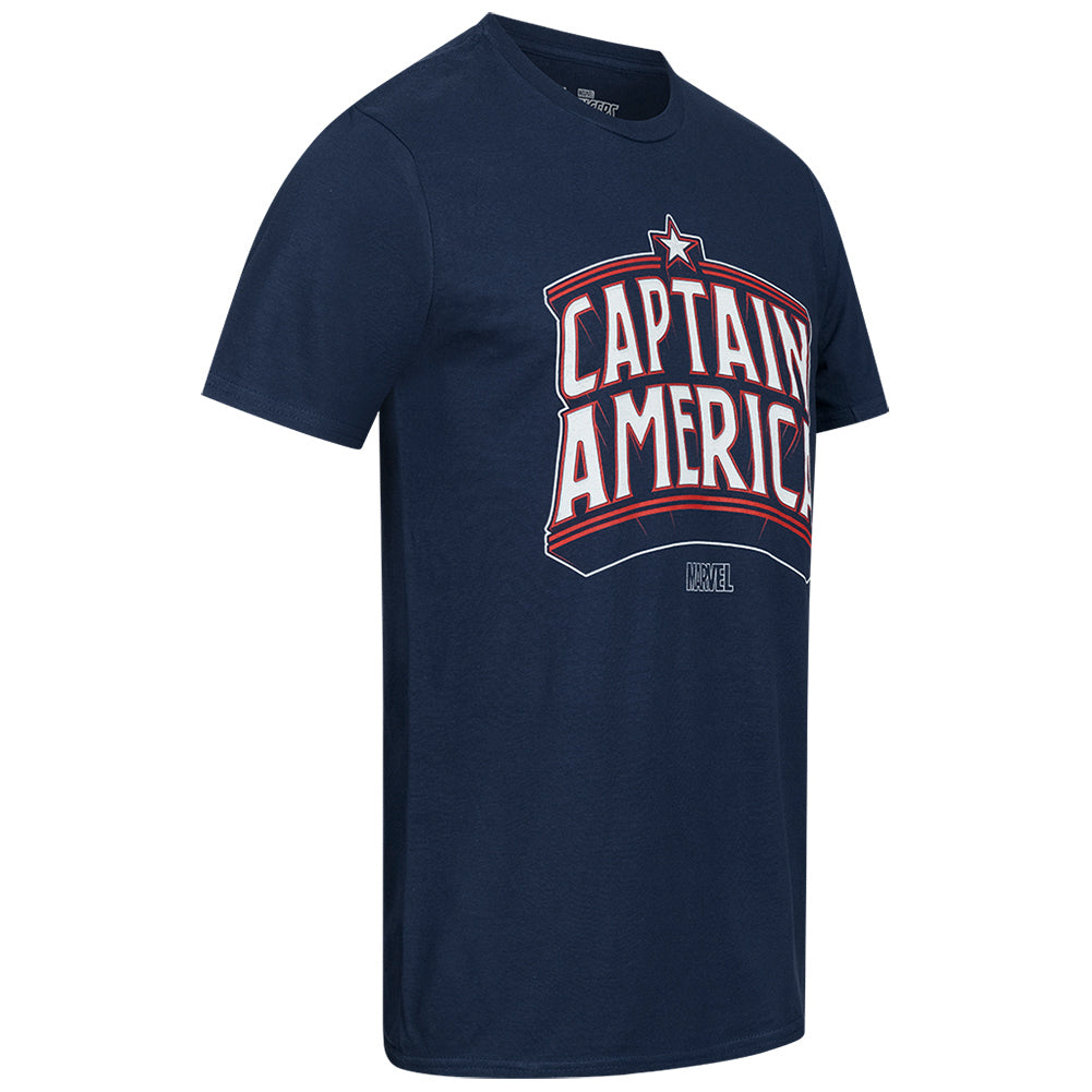 Captain America Archieve Herren T-Shirt FCMTS060NVY