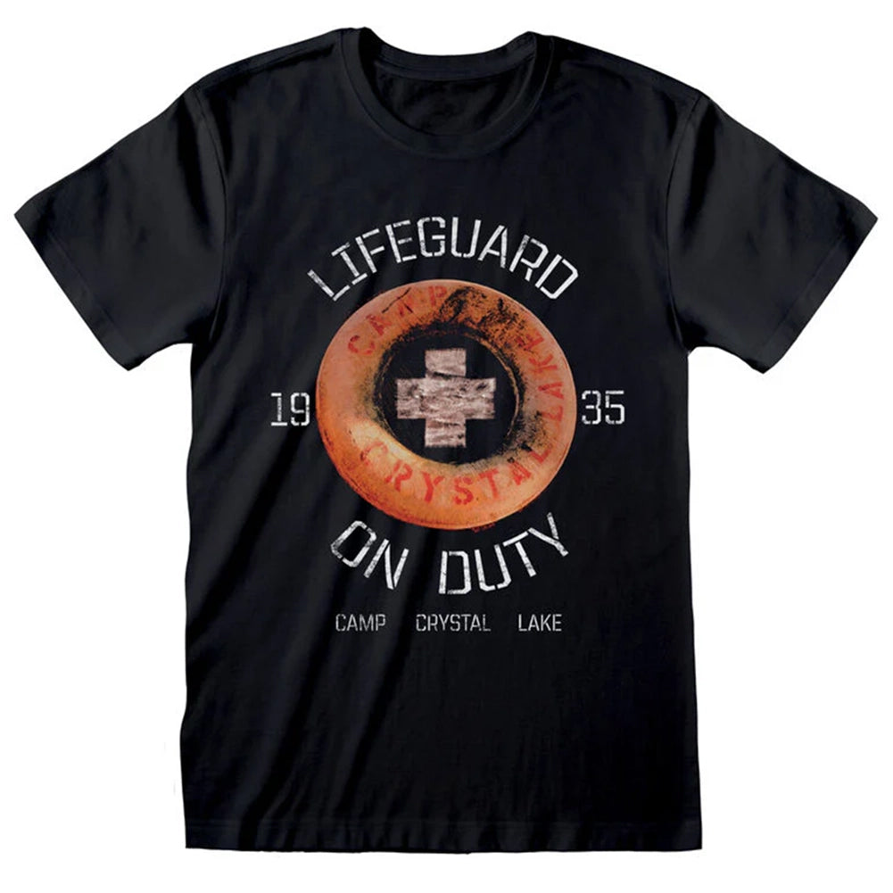 Freitag, der 13. Crystal Lake Lifeguard Herren T-Shirt FRI07929TSB