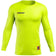 Zeus Fisiko Baselayer Maglietta aderente a maniche lunghe giallo neon – S